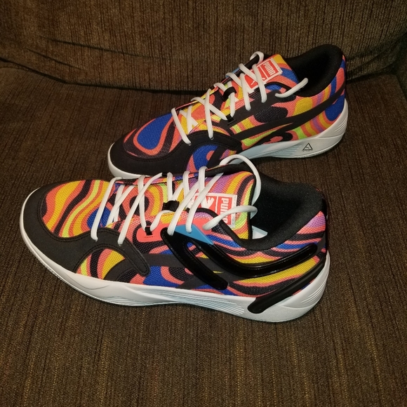 NWOT PUMA TRC Blace Court "Lava" Size US 12 - Picture 3 of 8